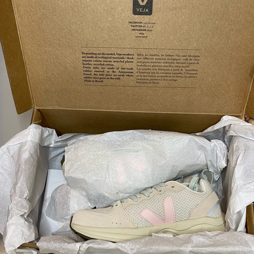 Veja Venturi Hexamesh Gravel Petale Sneakers
